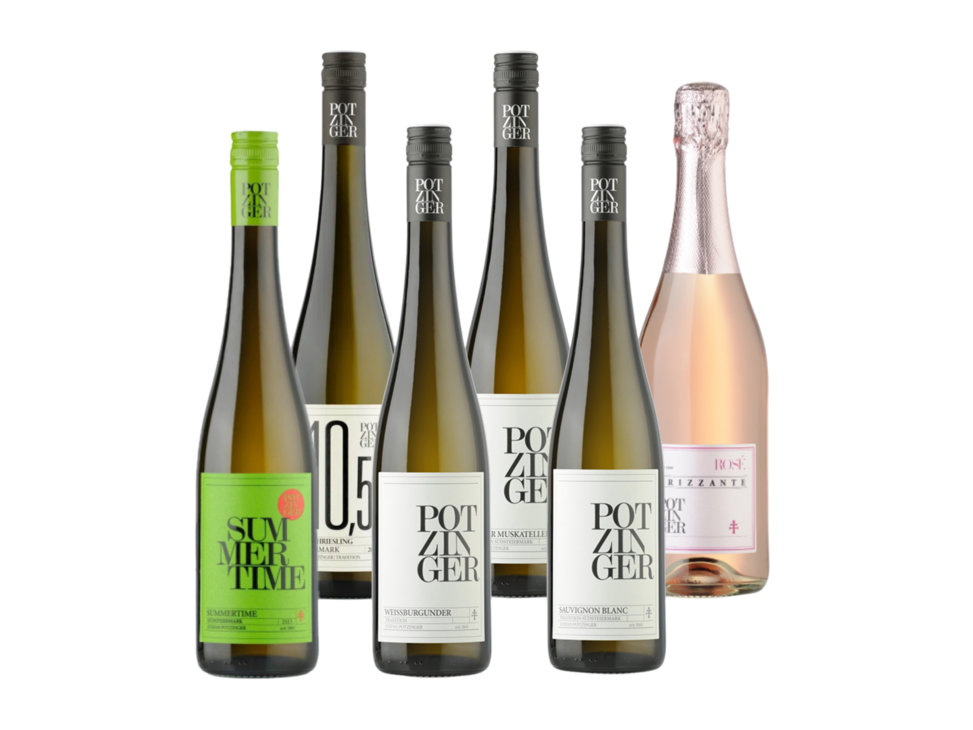 Weingut Potzinger Verkostungspaket Weingut Winzer des Monats
